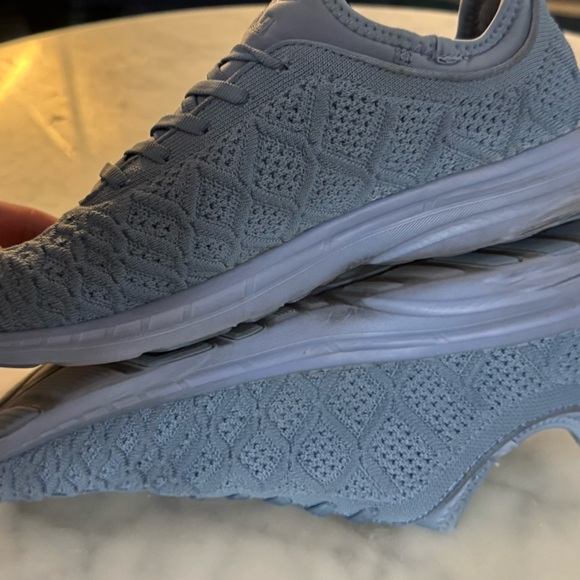 APL Techloom Phantom Blue Lace Up Active Sneakers Shoes M9/W10.5 - Picture 7 of 10